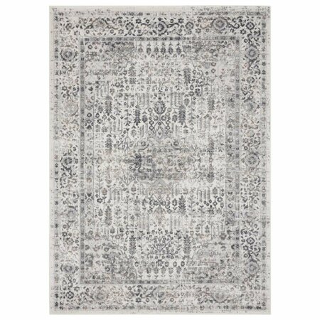 UNITED WEAVERS OF AMERICA Austin Nixon Grey Area Rectangle Rug, 5 ft. 3 in. x 7 ft. 2 in. 4540 20572 58